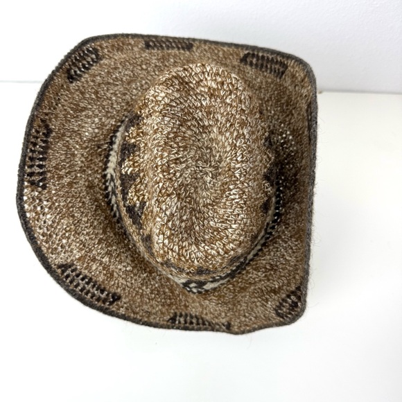 Vintage Peruvian Alpaca Wool Western Hat - Picture 6 of 9